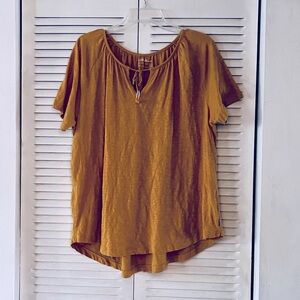 Eddie Bauer Front Tie Top